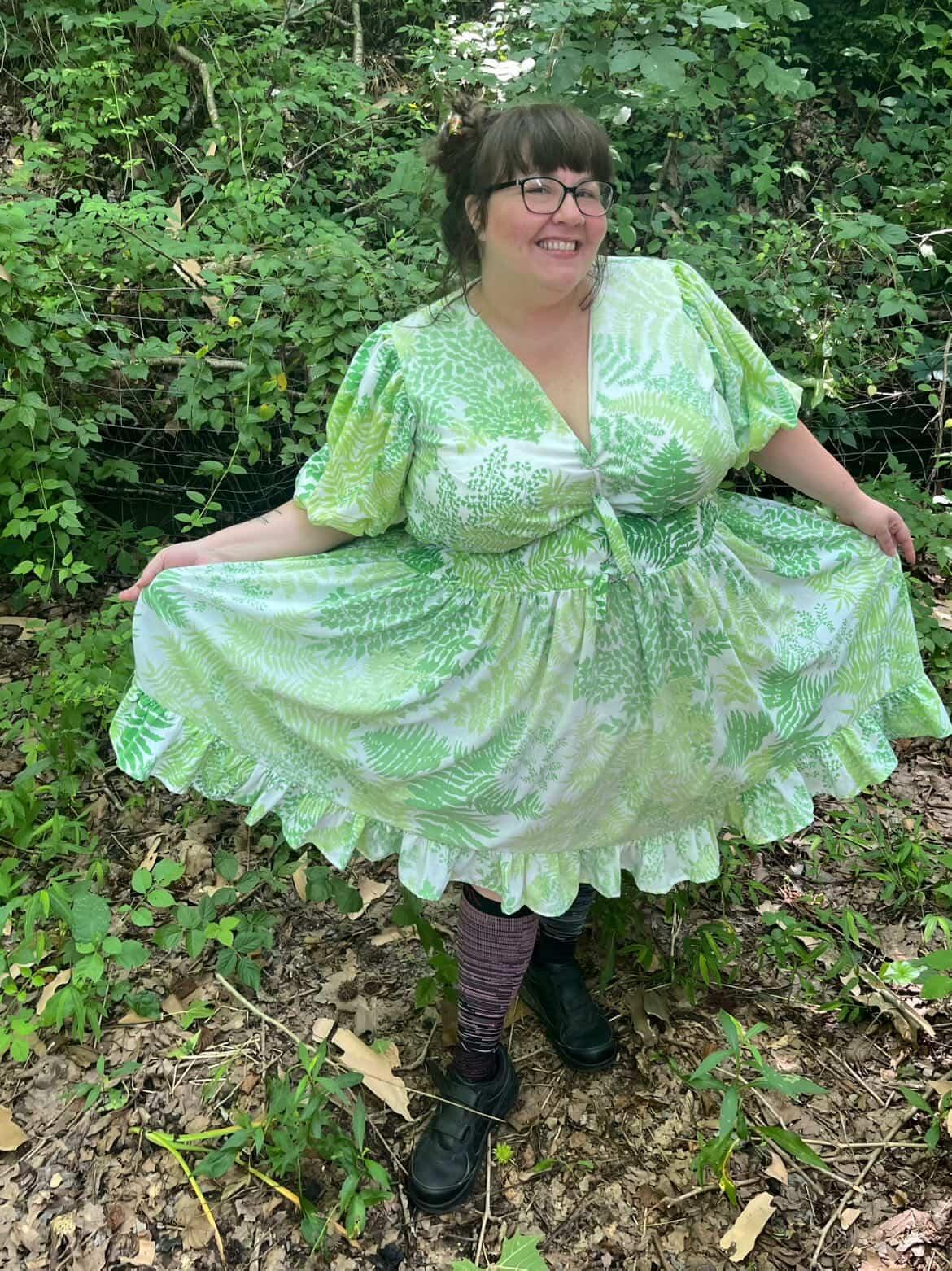 The Whimsical Dress - PDF Sewing Pattern A4/US LETTER/A0 (Do not buy if in EU)