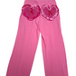 Pink Heart Back Pocket Trousers - Size 14