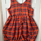 Pumpkin Short Bloomer Playsuit - Size 16-18