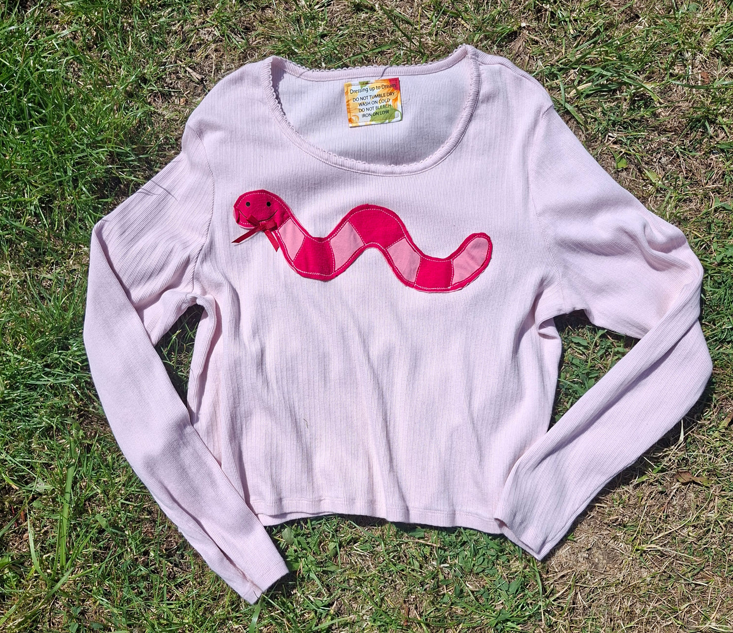 Long Sleeve Worm Tee - Size 16-18