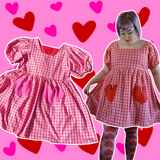 (SOLD OUT)The Valentines Dress *Choose your Fabric and Length*