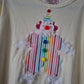 Rainbow Clown Tee - Size 22-24