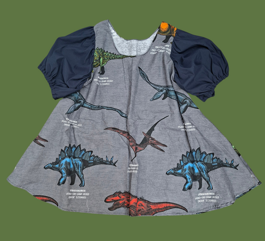 Dino A Line Dress - Size 24-26