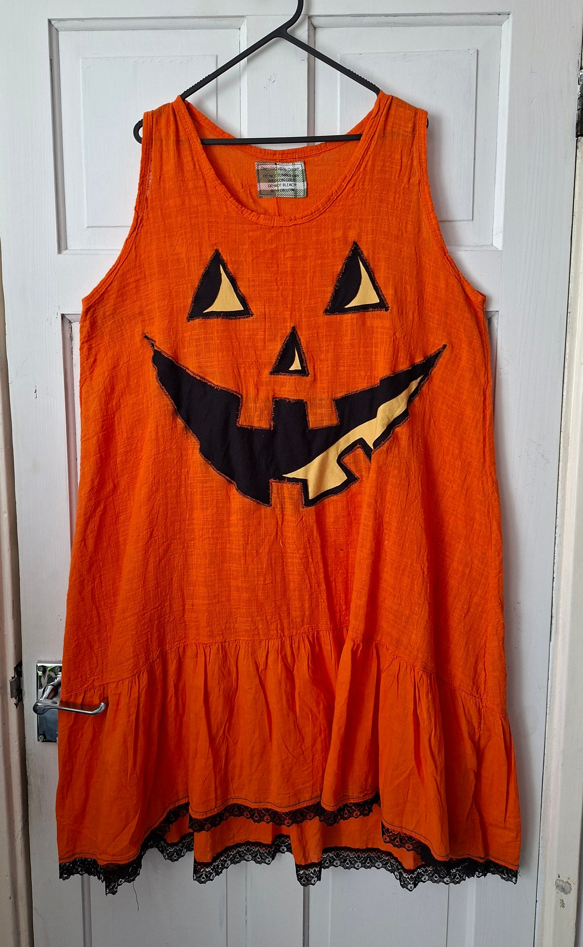 Reworked Pumpkin Dress - Size 16-18