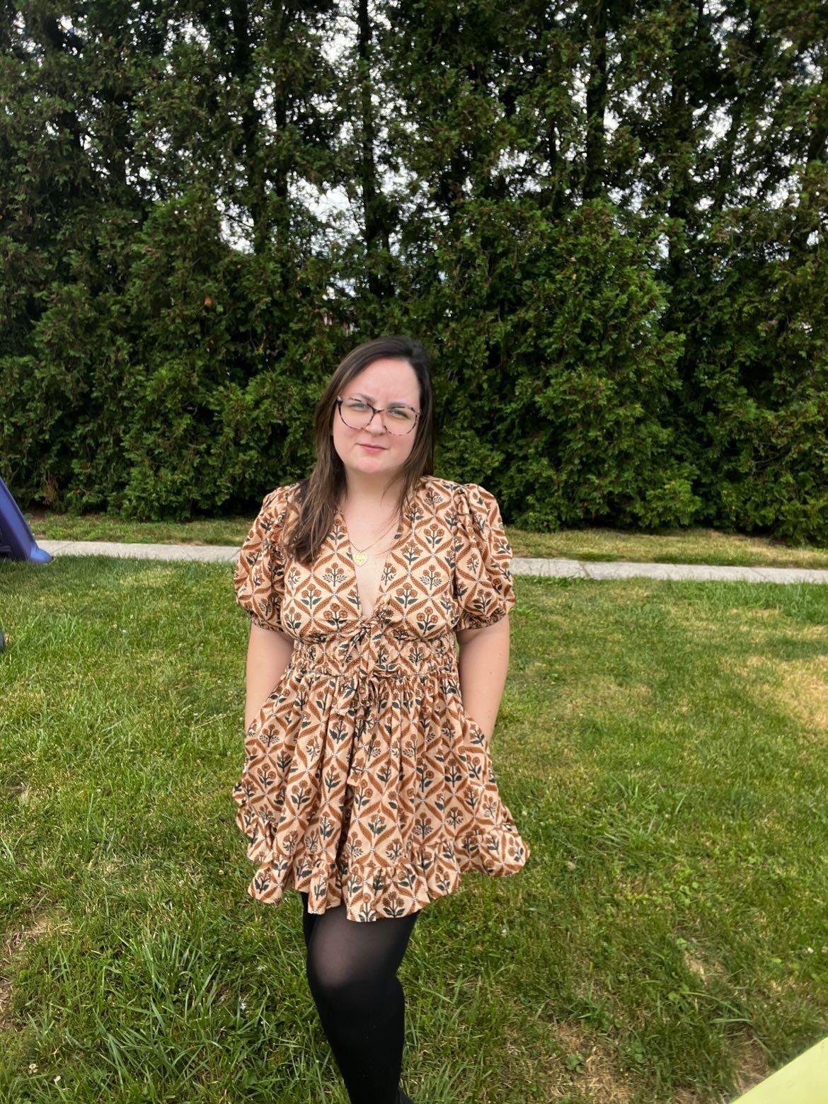 The Whimsical Dress - PDF Sewing Pattern A4/US LETTER/A0 (Do not buy if in EU)