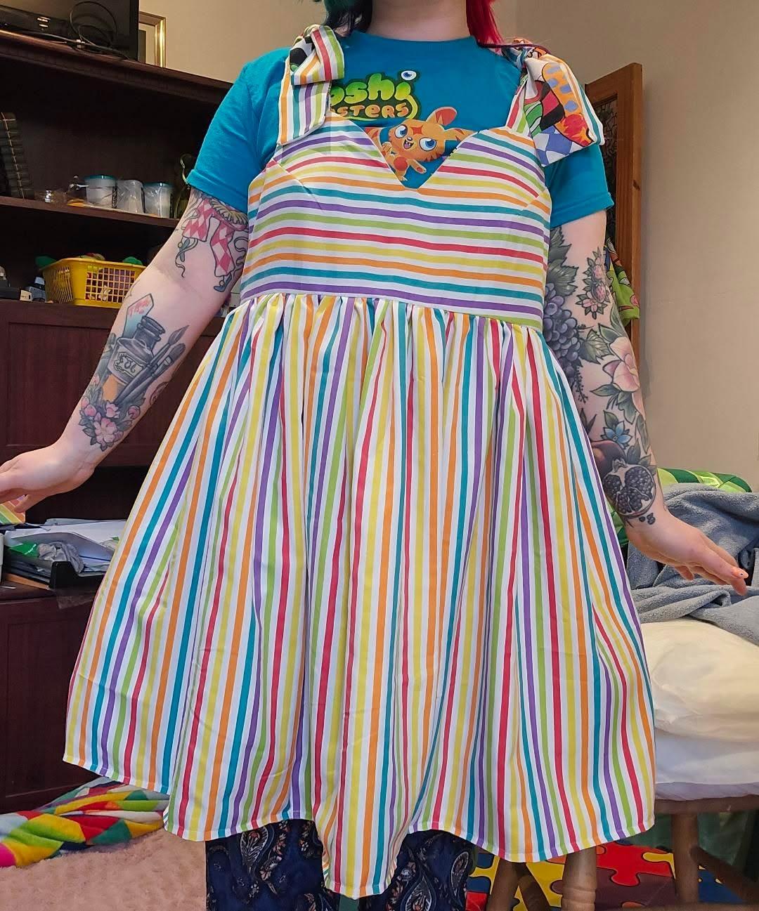*ADD ON FOR SWEETHEART DRESS SEWING PATTERN* Reversible Instructions PDF