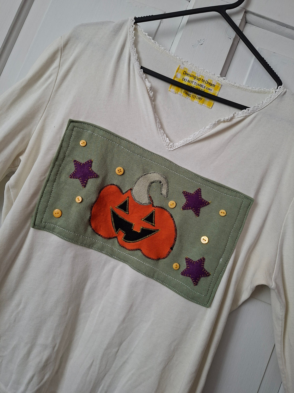 Pumpkin Long Sleeve - Size 12-14