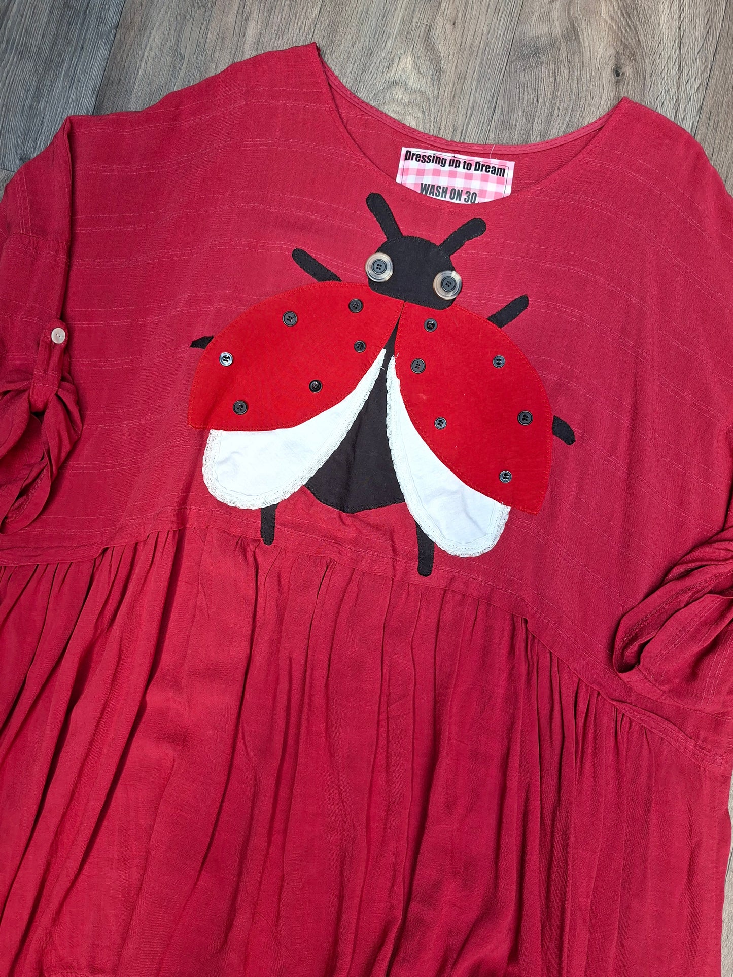 Ladybug Top - Size 24-26