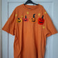Reworked Pumpkin T Shirt - Size 18