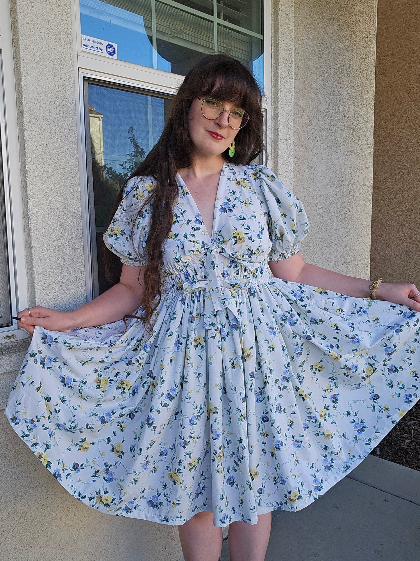 The Whimsical Dress - PDF Sewing Pattern A4/US LETTER/A0 (Do not buy if in EU)