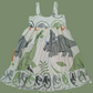 JW Upcycled Midi Sweetheart Dress w/ Frill - Size 14