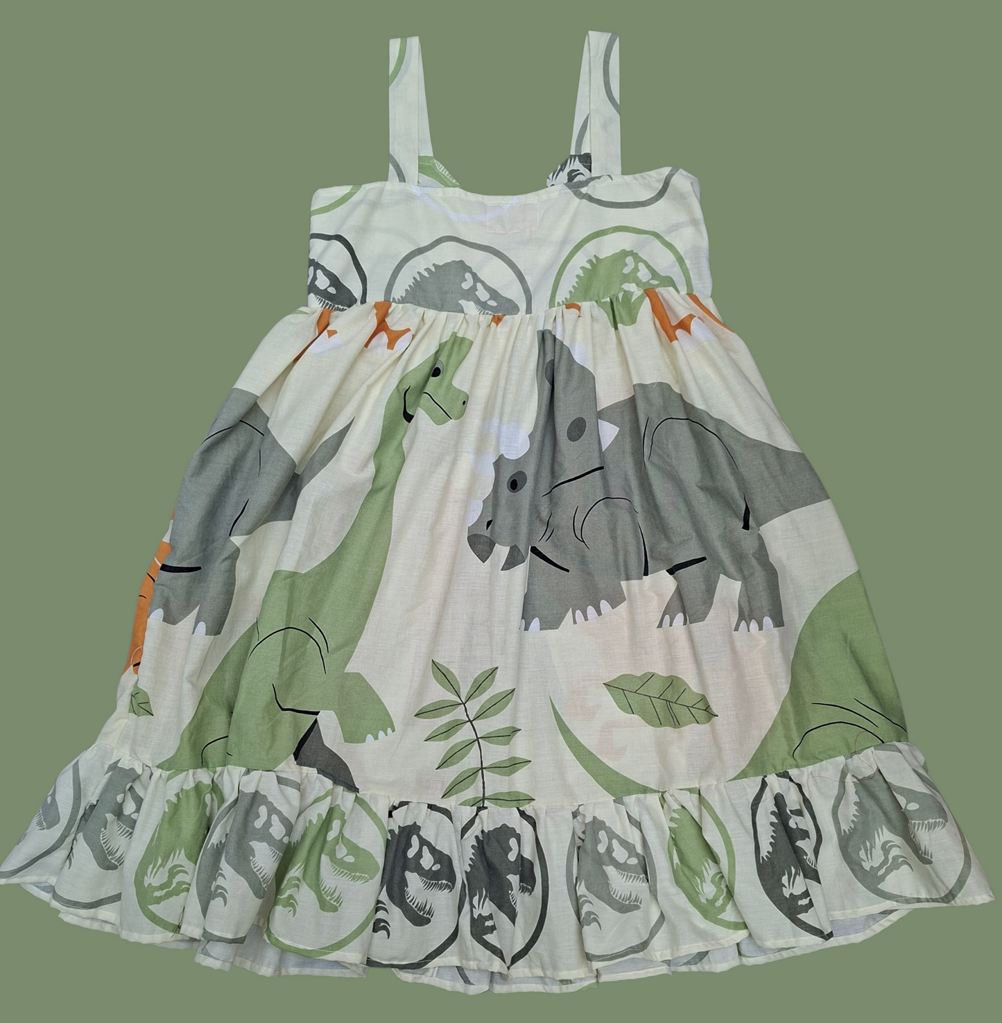 JW Upcycled Midi Sweetheart Dress w/ Frill - Size 14