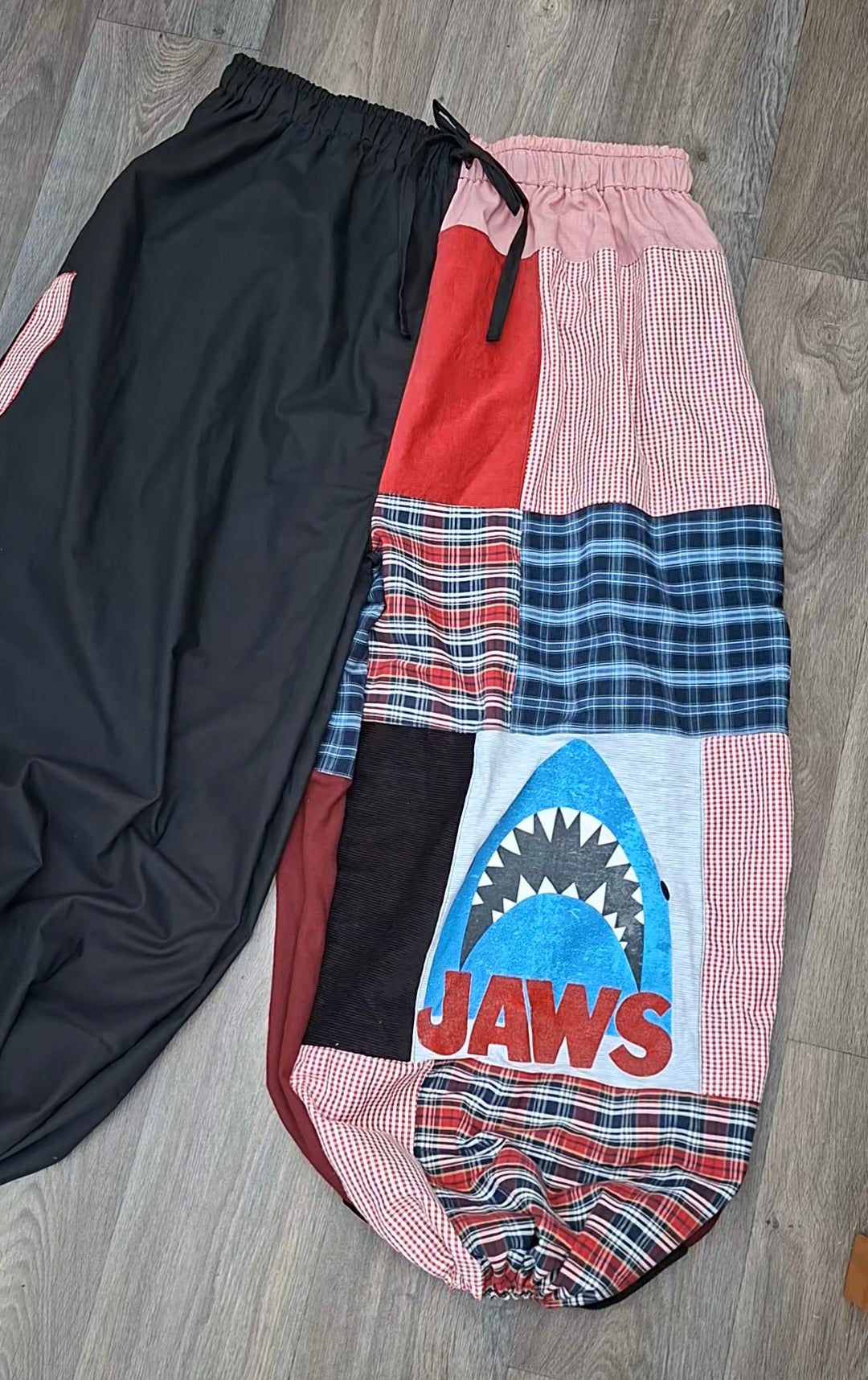 JAWS Patchwork Trousers - Size 20-22