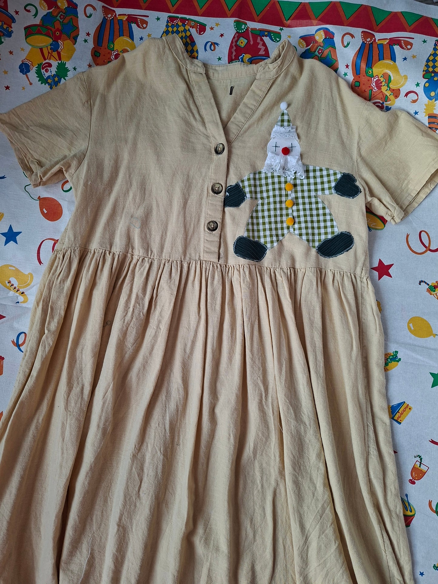 Clown Smock Dress - Size 12-14