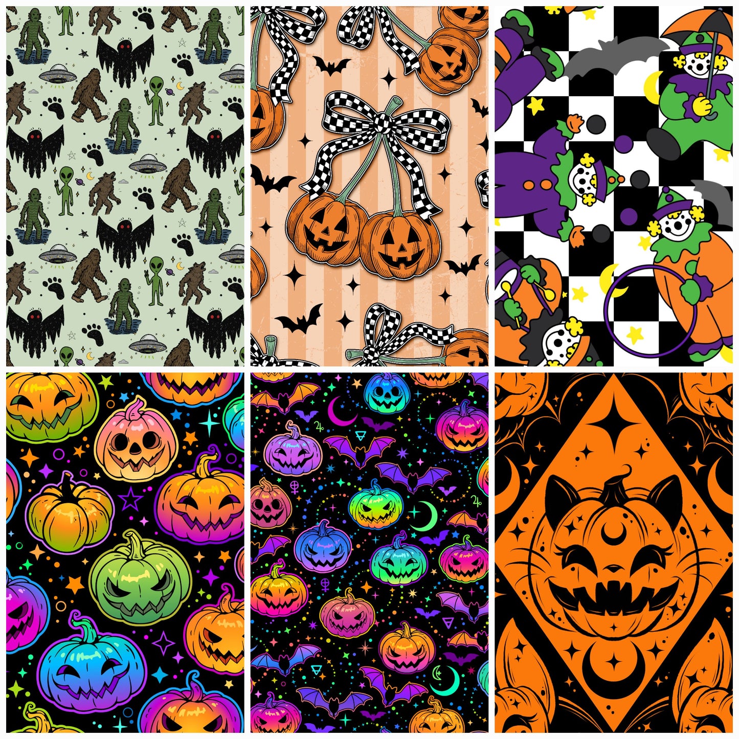 Halloween Custom Print Sweetheart/Cami Smock Dress