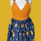 Reworked Pinafore Dress - Size 14/16