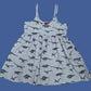 Dino Stripe Cami Smock - Size 12