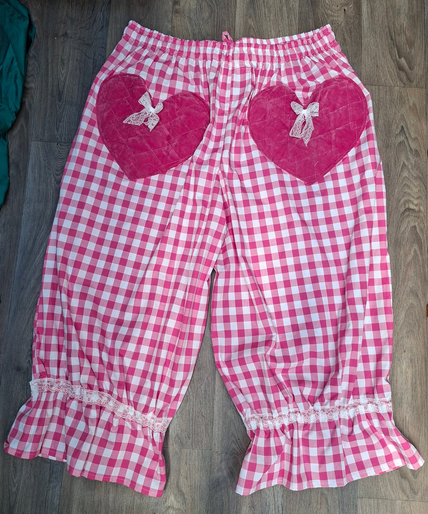 Pink Gingham Bloomers - Size 28-30