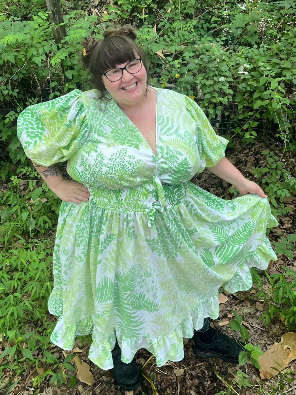 The Whimsical Dress - PDF Sewing Pattern A4/US LETTER/A0 (Do not buy if in EU)