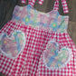 Gingham Sweetheart Dress - Size 20
