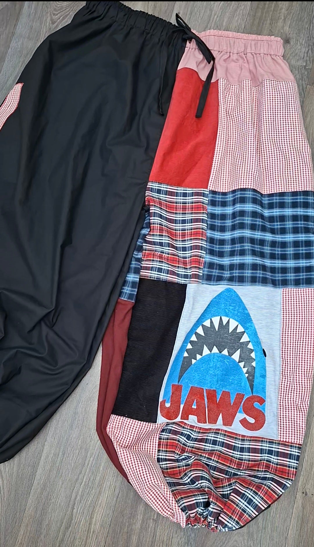 JAWS Patchwork Trousers - Size 20-22