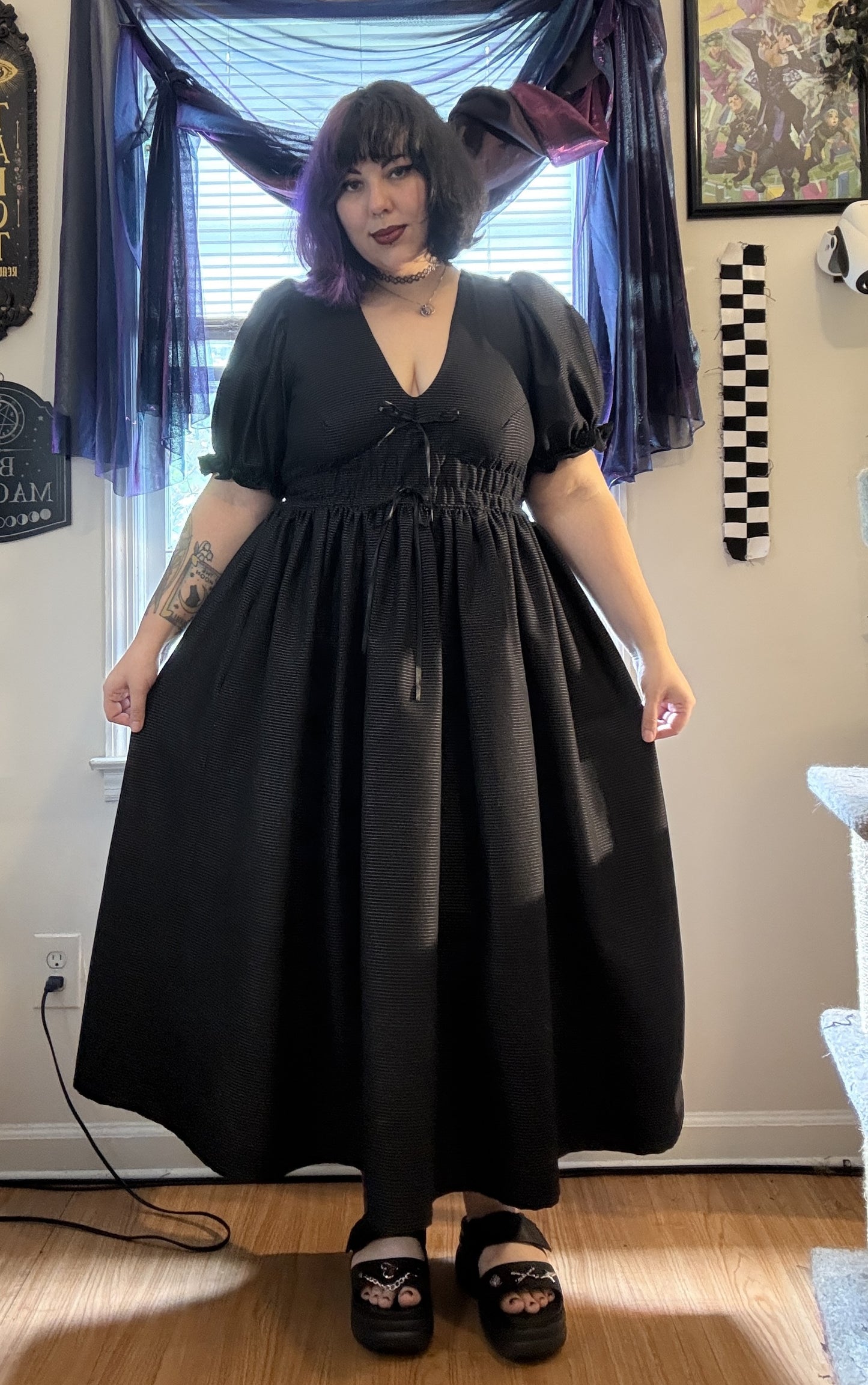 The Whimsical Dress - PDF Sewing Pattern A4/US LETTER/A0 (Do not buy if in EU)
