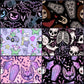 Halloween Custom Print Sweetheart/Cami Smock Dress